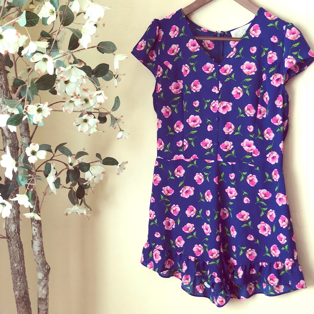 Floral Romper
